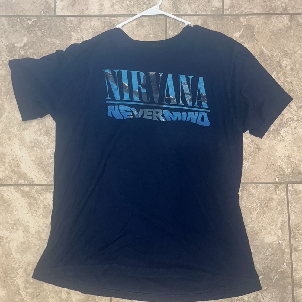 Nirvana nevermind tour shirt
